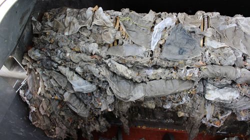 Choice and Sydney Water found the 'flushable' wipes didn't break down in water like toilet paper. (Source/ Sydney Water)