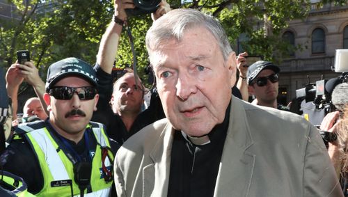 George Pell was sentenced to six years in jail in March.