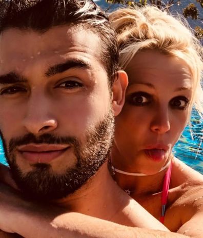 Britney Spears and boyfriend Sam Asghari.