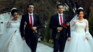 Australia's Most Identical twins Hamed and Mahdi who married identical twins Nazanin and Nahid