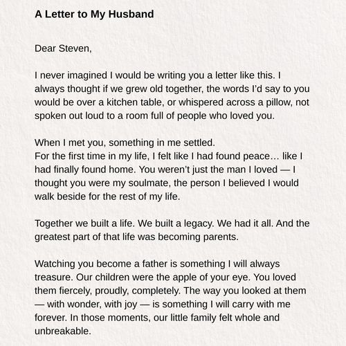 Cassandra Lin lettera 1