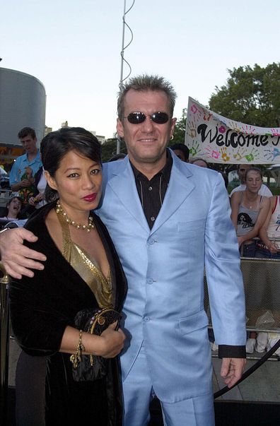 Jimmy Barnes and Jane Barnes in 2001