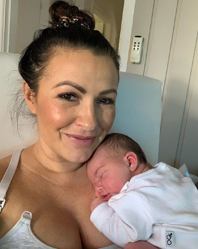 Amy says the birth of her daughter was 'traumatic'.