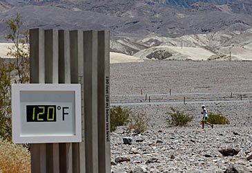 Where was the highest air temperature ever recorded on Earth at 56.7°C in 1913?