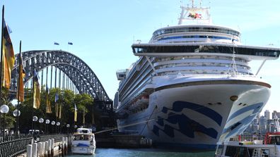 A passenger of the Ruby Princess who tested positive to COVID-19 has died, with authorities now investigating how the ship docked and cleared the border.