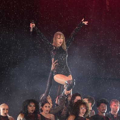 Taylor Swift performs at ANZ Stadium, during her reputation Stadium Tour, on 2 November 2018. Photo: Jessica Hromas