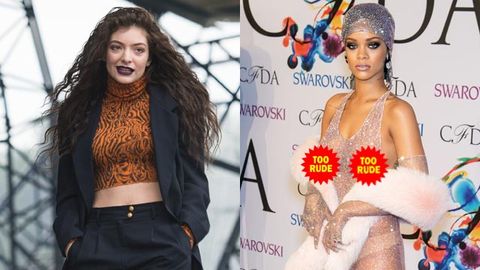 Lorde defends scantily-clad female pop stars: 'They're not a terrible influence'