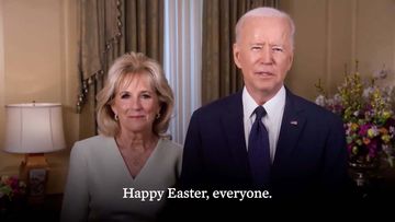 The Bidens shared in Easter message for America.