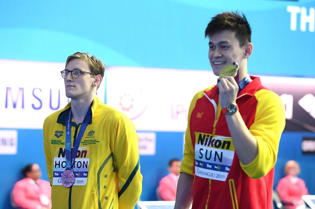 Tokyo Olympics 2021 Mack Horton Should Keep Ignoring Sun Yang Drug Controversy Says Grant Hackett