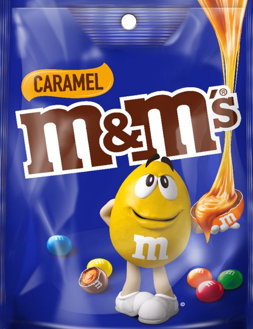 Caramel MnMs have launched in Australia today. Picture: Supplied 