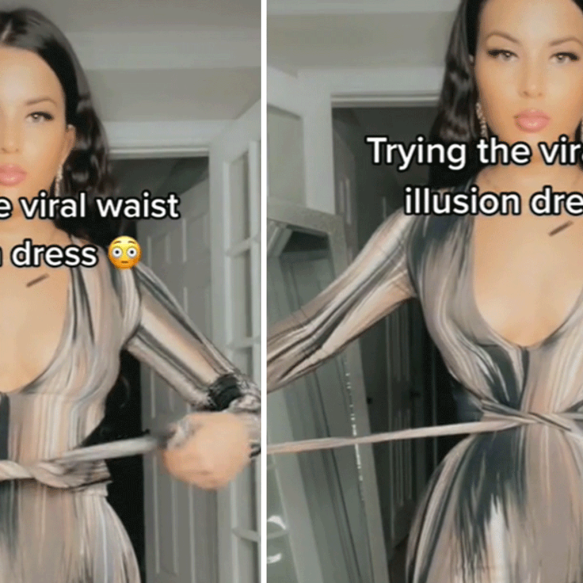 Fashion Nova's viral 'illusion dress' takes over TikTok for