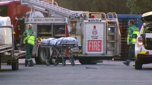 A man is in a critical condition following a chemical explosion in Adelaide. (9NEWS)