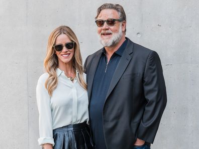 Britney Theriot and Russell Crowe