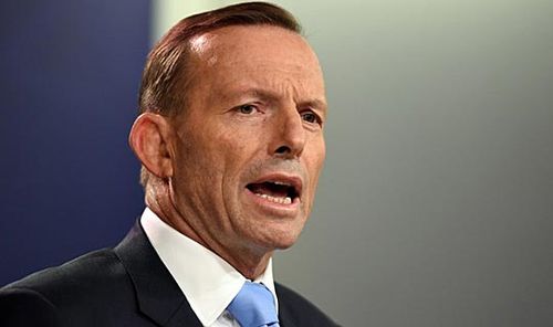 Tony Abbott. (AAP)
