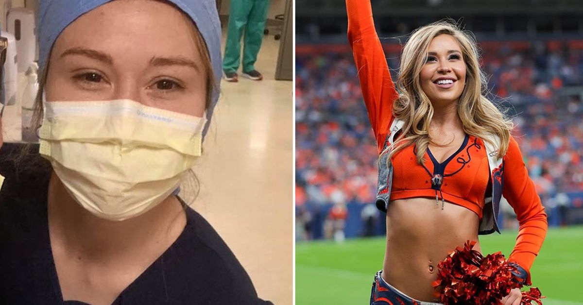 Gabby Windey, Denver Broncos cheerleader Gabby Windey is one of our 2021  Humanitarian Awardees! Her work as an ICU nurse on the frontlines of  COVID-19 is an, By Pop Warner