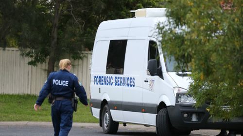 Police searched two properties today in their investigations into Ms McBride's death. (NSW Police)