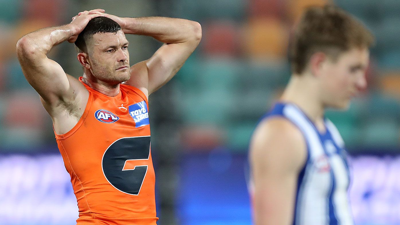 'Nobody at all is happy': Roos and Giants left shattered after playing out pulsating draw