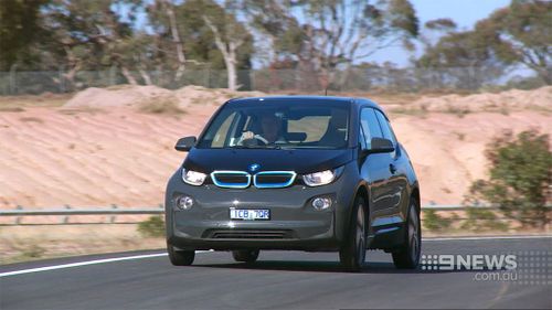 The BMW i3 has been named as Wheels magazine's Car of the Year. (9NEWS)