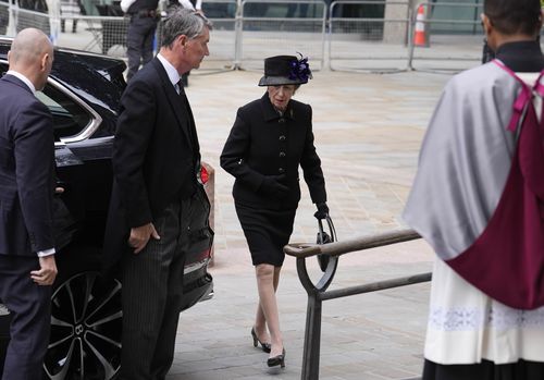 Anne, Princess Royal and Vice Admiral Sir Timothy Laurence