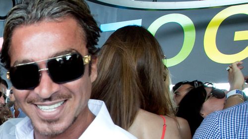 John Ibrahim's Dover Heights home has been raided by police this morning.