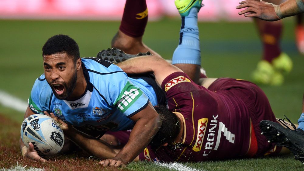 State of Origin: Blues snatch win with try on the siren