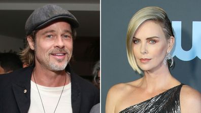 Brad Pitt and Charlize Theron