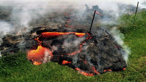 UPDATE: Hawaii lava flow 'reaches first private home'