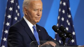 US President Joe Biden made two blunders while speaking in Washington.
