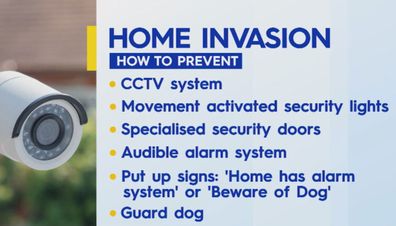 Home invasion safety plan protection for family