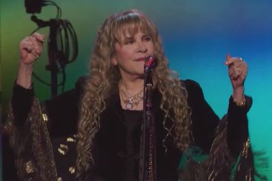 Stevie Nicks performs at the FireAid LA Benefit Concert, January 2025