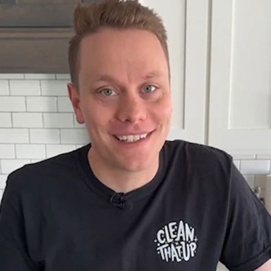 Janitor Brandon Pleshek from TikTok page @cleanthatup