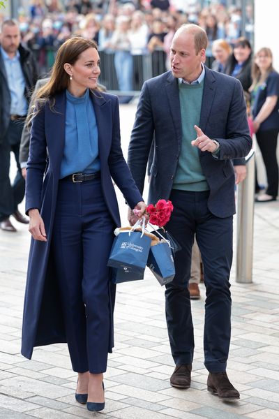 William and Kate visit the University of Glasgow