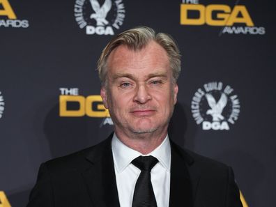 Christopher Nolan at the 77th Annual DGA Awards held at The Beverly Hilton on February 8, 2025 in Los Angeles, California. 