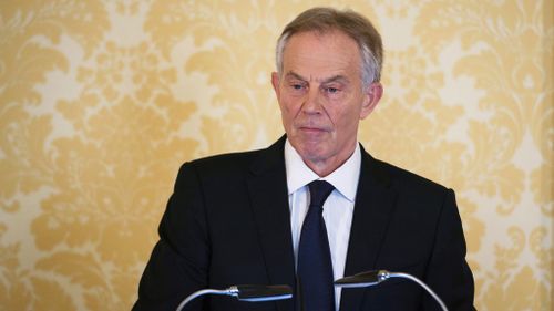 Tony Blair responding to the Iraq Inquiry Report (Getty Images)