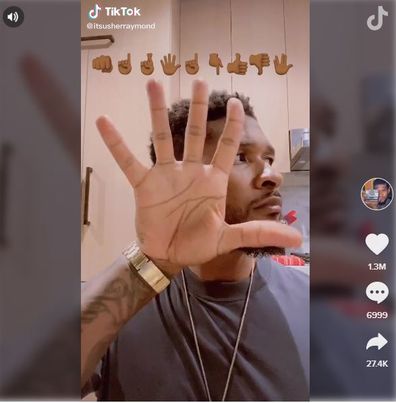 Usher, TikTok, video