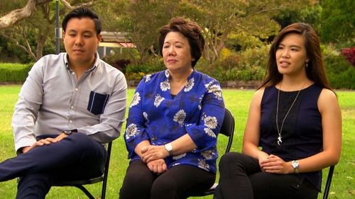 The Cheng family are holding together during the healing process. (A Current Affair)