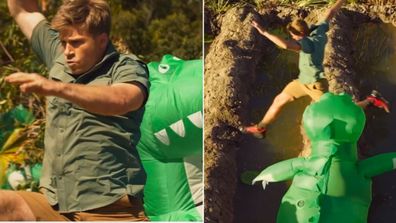 Robert Irwin 100 crocs Max Impact advertisement
