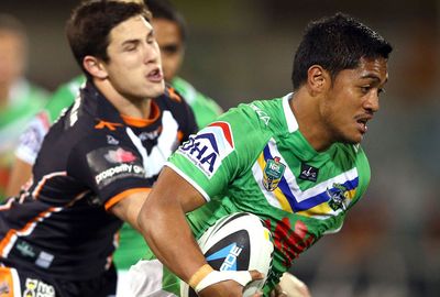 Anthony Milford left Canberra to play for Brisbane.