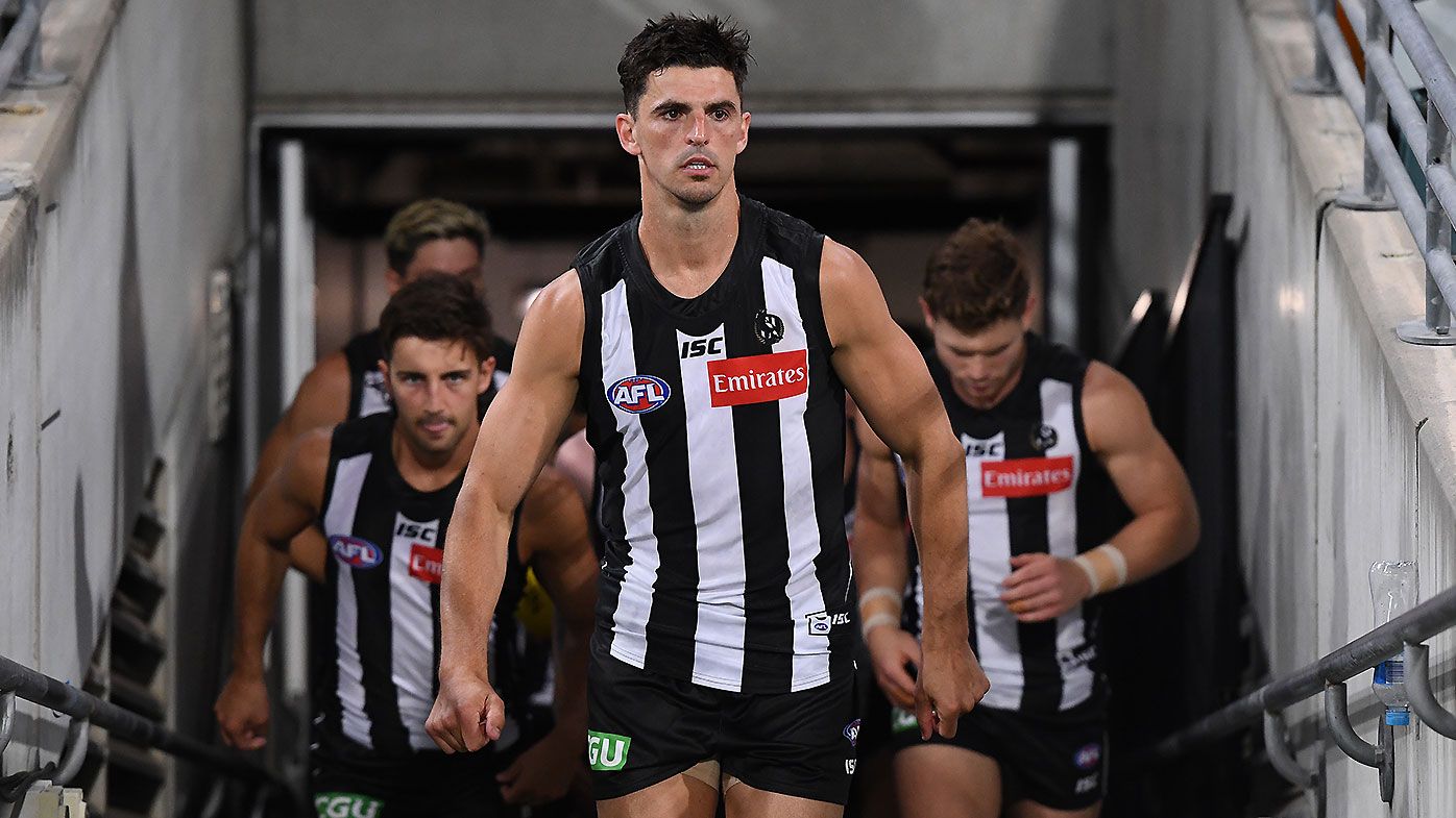 'Sorry': Collingwood players issue heartfelt apology to those marginalised at the club after systemic racism report