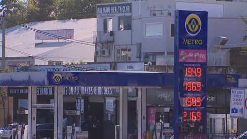 Petrol prices are rising across Sydney ahead of the long weekend.