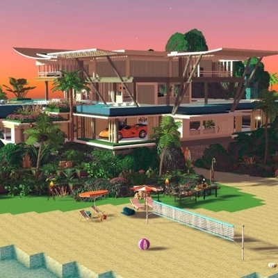 Supermodel drops $110,000 on digital island in the metaverse