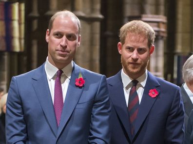 Tension between Harry and William at the middle of the royal rift
