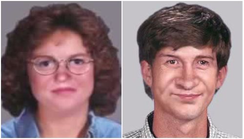 An age-progressed image showing how Chad (right) and Melony may have looked in 2009. (Image: Queensland Police Service)