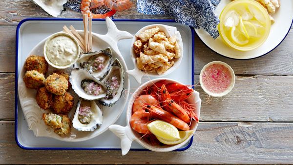 Party platters: Seafood platter