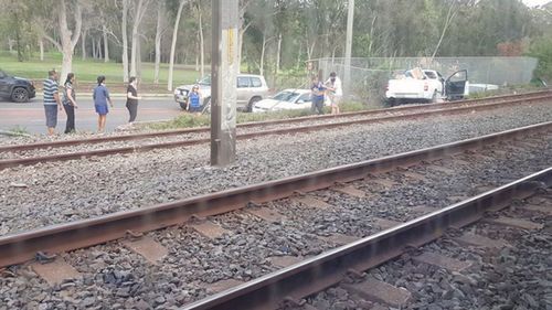 At 7.20am emergency crews were called to Park Parade in Westmead after reports of a crash near Parramatta Railway Station.