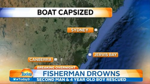 Man dead, two safe after fishing boat capsizes on NSW south coast