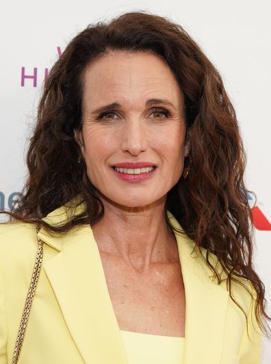 Actress Andie MacDowell, who is not Charlie McDowell's mother.