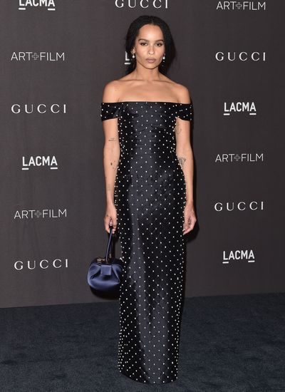Actress Zoe Kravitz at the 2018 LACMA Art + Film Gala in Los Angeles, November, 2018&nbsp;