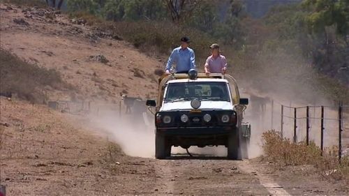 The proposal comes after PM Turnbull visited drought stricken farms in June. Image: 9News