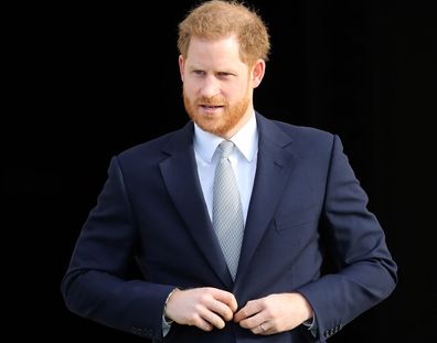 Prince Harry, Duke of Sussex, the Patron of the Rugby Football League hosts the Rugby League World Cup 2021 draws for the men's, women's and wheelchair tournaments at Buckingham Palace on January 16, 2020 in London, England.